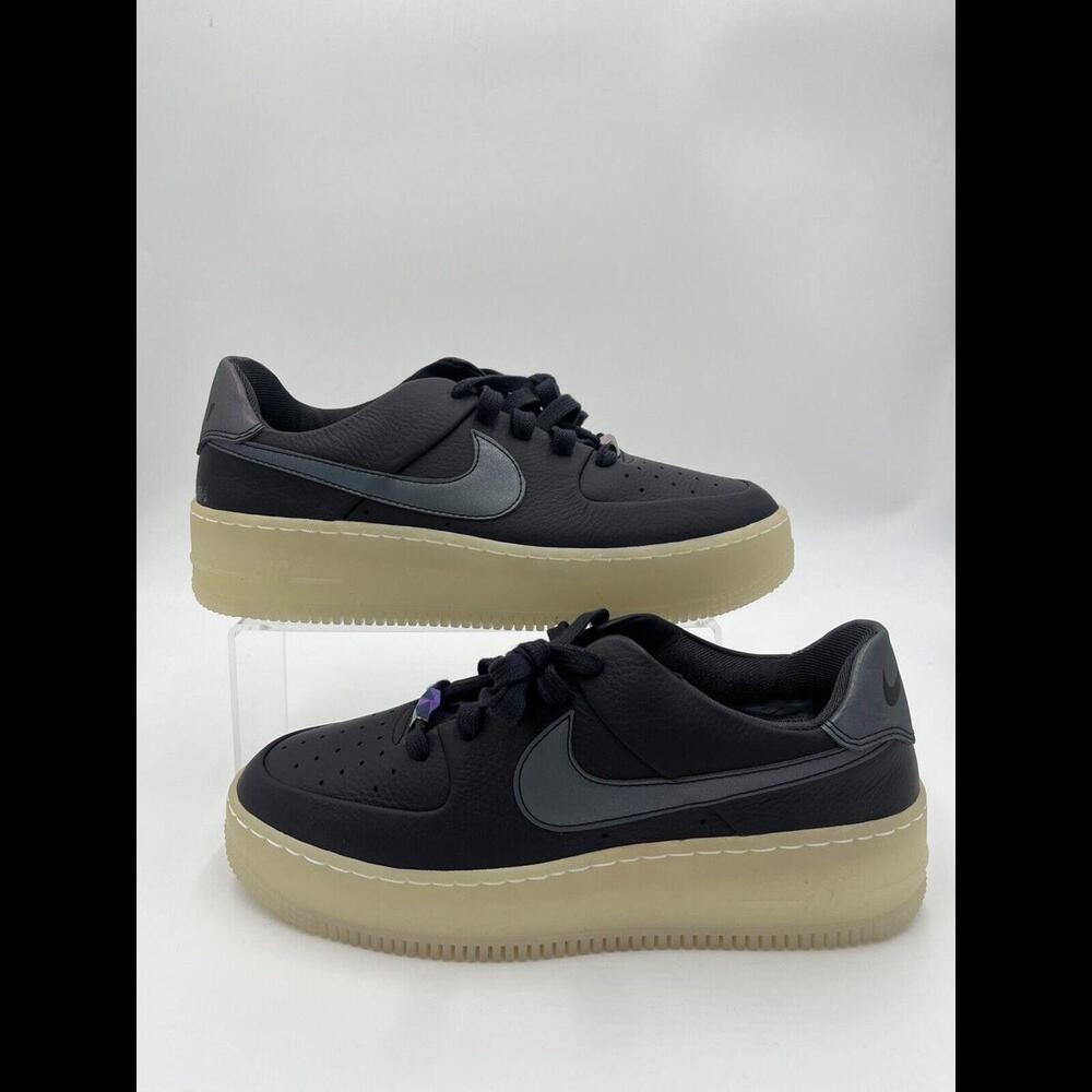 Nike Air Force 1 One Sage Low LX Size 10/ 8.5M Shoes Grey Black AR5409-004